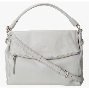 Gray Kate Spade New York Cobble Hill Little Minka Satchel